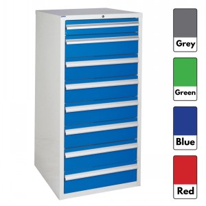 Euroslide Storage Cabinet 8 Drawer 1200mm Type 2
